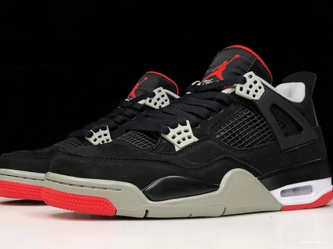 308497-060 4 CEMENT RETRO JORDAN BLACK 0716
